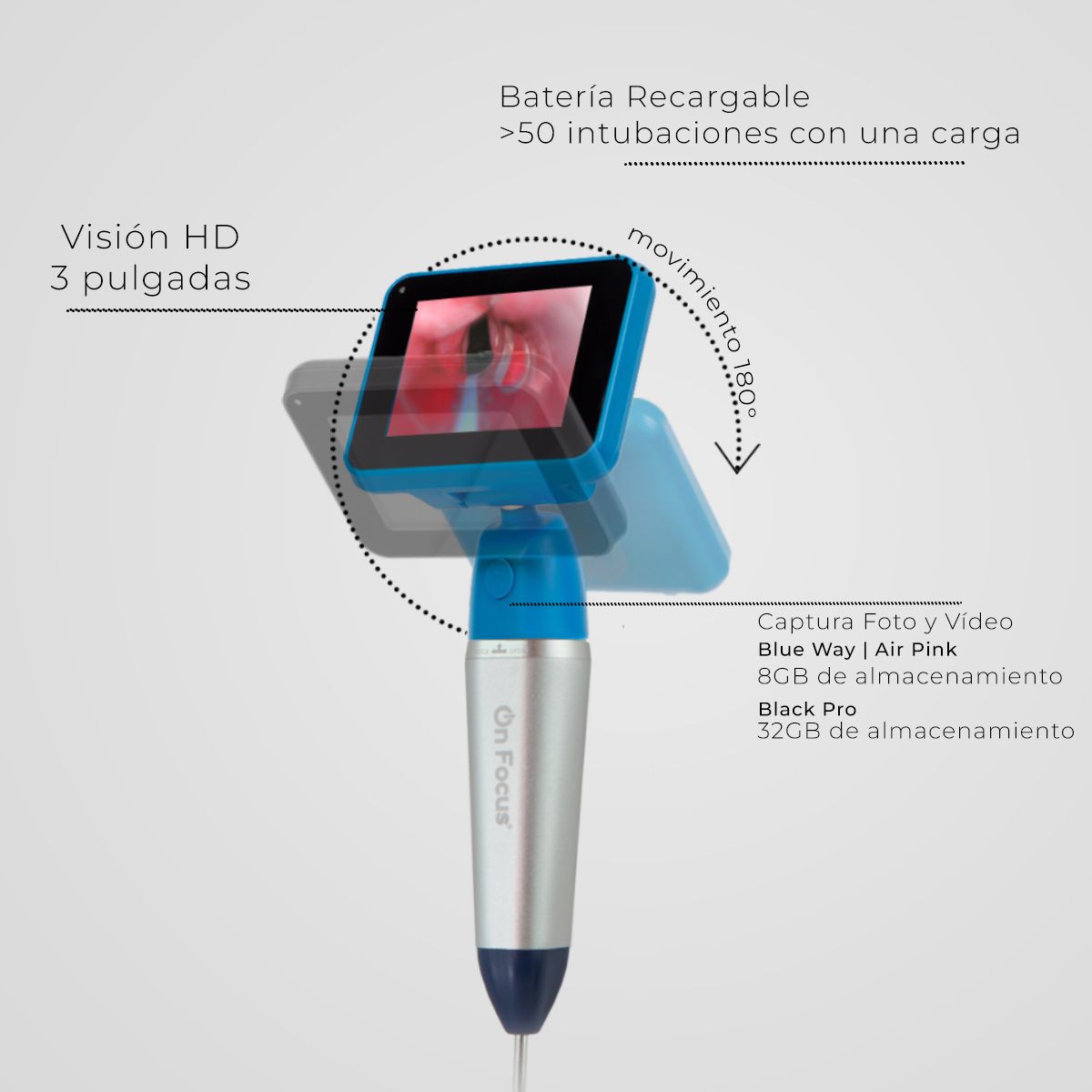Videolaringoscopio OnFocus Lite